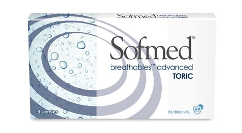 Sofmed Breathables Advanced contacts are made from a unique material
