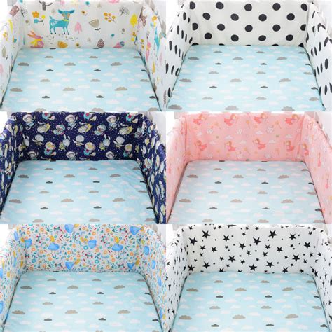 Soft Protector Bumper Cotton Cushion Bed Barrier Long Body