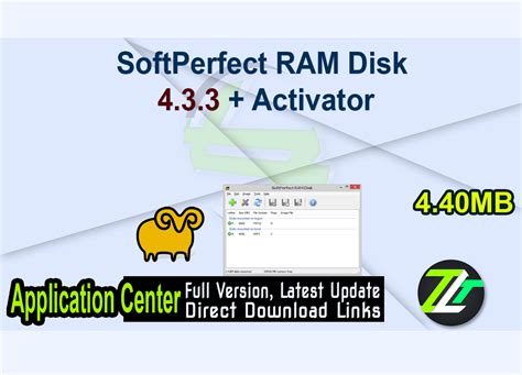 SoftPerfect RAM Disk 4.1 With Crack Free Download 