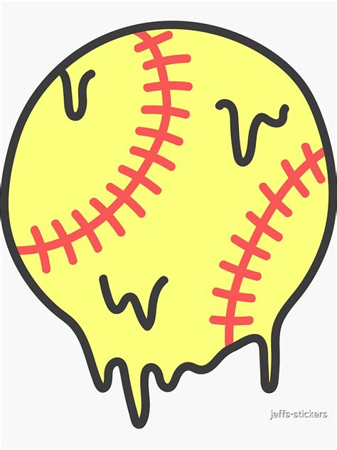 Softball Drawing Ideas