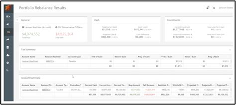 Software Advisor Portfolio Rebalancing Solution Asi