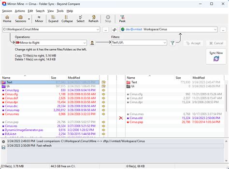 Software Beyond Compare tutorial