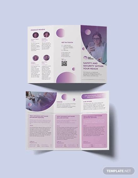 Software Company Brochure Free Download PSD room