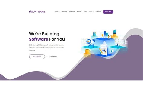 Software Company Templates TemplateMonster