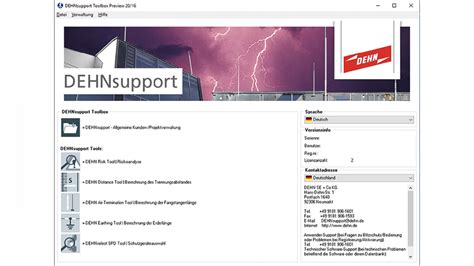 Software DEHNsupport Toolbox