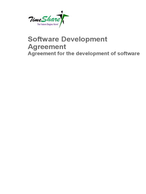 Software Development Scope of Work Specification (Technical Standard