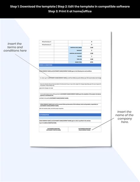 Software Development Work Estimate Template Google Docs, Google
