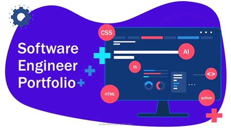 Software Engineer Portfolio Template Free