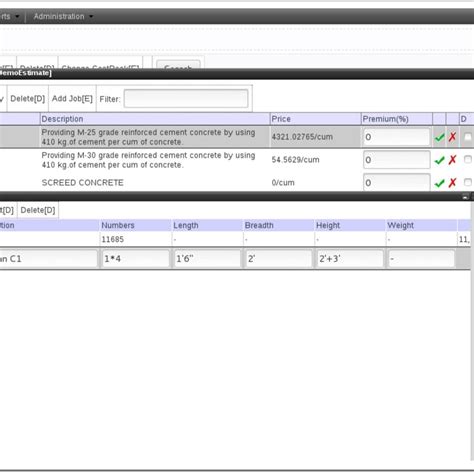Software Estimation Spreadsheet Spreadsheet Downloa software