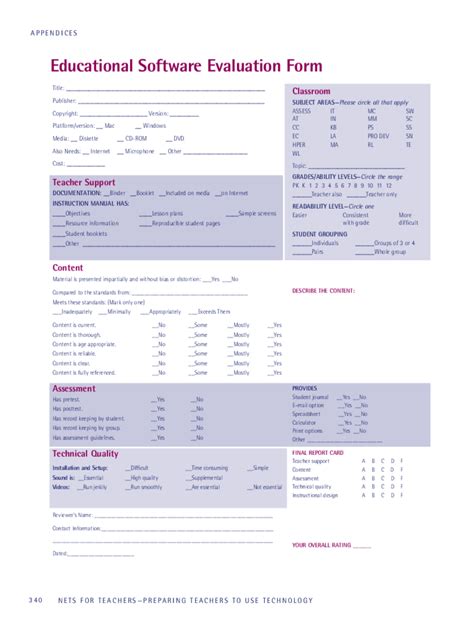 Software Evaluation Form 2 Free Templates in PDF, Word, Excel Download