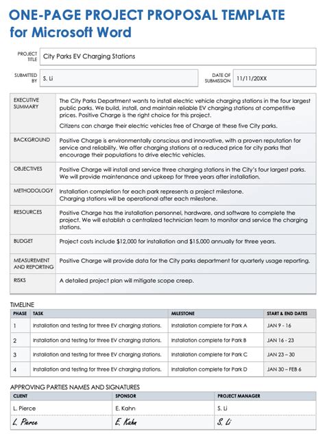 Software Project Proposal Templates For Ms Word Proposal Templates