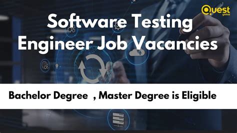 Software Testing Engineer Job Vacancies in Quest Global Bachelor