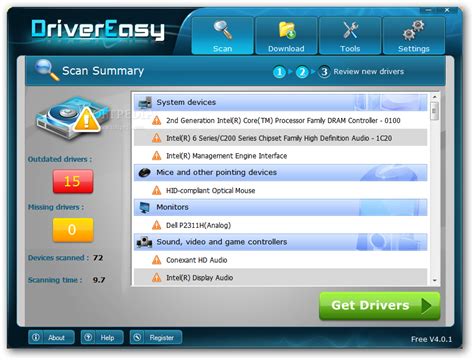 Software driver easy. Option 1 – Manually – You’ll need some computer skills and patience to fix your drivers this way, because you need to find the device which cause trouble and update its driver step by step. OR. Option 2 – Automatically (Recommended) – This is the quickest and easiest option. It’s all done with just a couple of mouse clicks – easy ... 