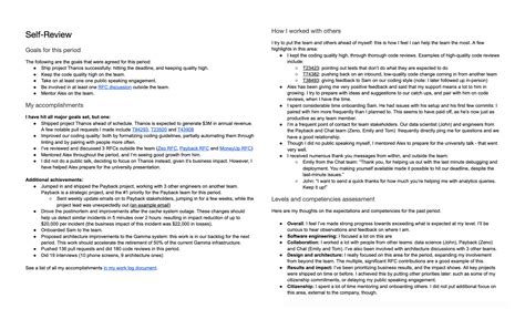 Software engineer self assessment examples.  In this guide, we’ve listed 50 ...