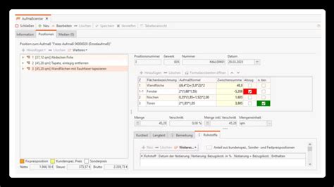 Software für Fliesenleger - mit Aufmaß-Modul - von blue:solution