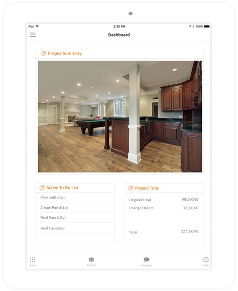 Software for remodeling. Feld Complete remodeling management software allows you to manage subcontractors right from our app. By splitting your remodel into a project and then into jobs ... 