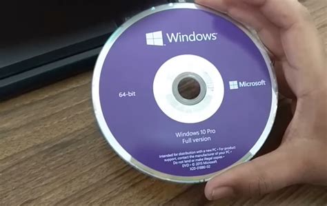 Software license key. Product key on a Proof of License Certificate of Authe...