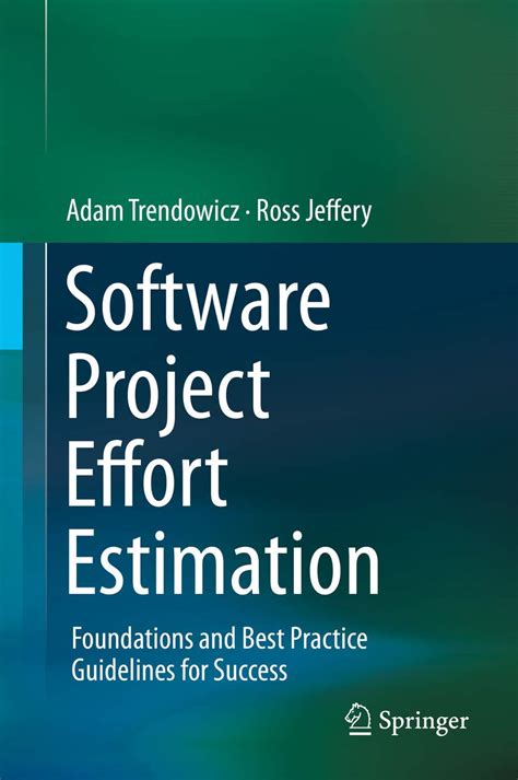 Software project effort estimation foundations and best practice guidelines for. - Jdsu t berd 2000 user manual.