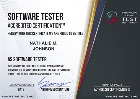 Software testing certification. After completing this Software Testing Certification Training Course, delegates will be proficient Software Testers, capable of identifying defects, implementing effective testing strategies, and enhancing product quality in various software development lifecycles. This certification opens doors to career advancement and distinguishes graduates ... 
