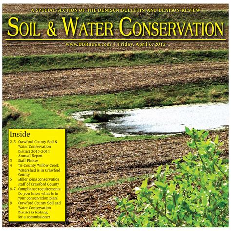 Soil and Water Conservation District takes pride in projects