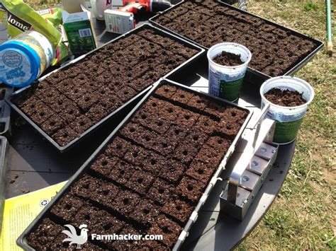 Soil blocking trays.  Browse soil blockers, soil blocking trays, and dibbles.  ...