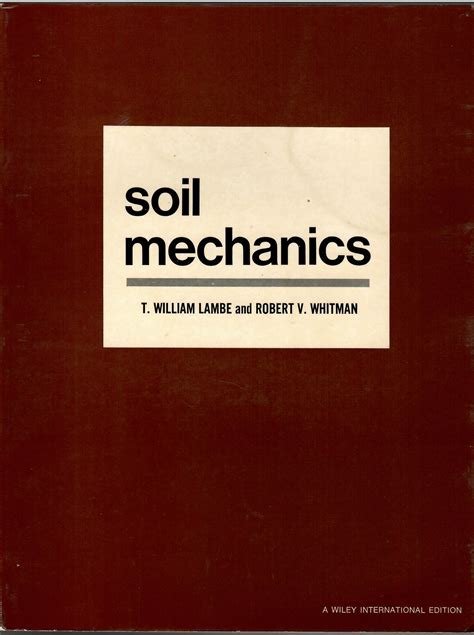Soil mechanics soils manual lambe and whitman. - Tableau politique et statistique de l'empire britannique dans l'inde.