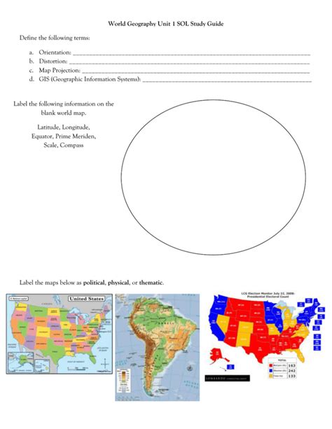 Sol review packet world geography. Things To Know About Sol review packet world geography. 
