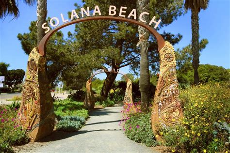 Solana Beach Coastal Rail Trail Hidden San Diego