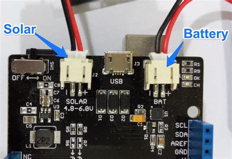 Solar Charger Shield Seeed Studio Wiki