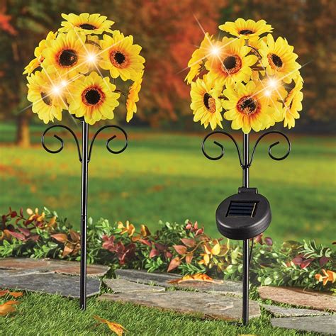 Solar Garden Stakes - Etsy