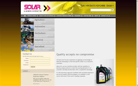 Solar Petroleum Ltd, Widnes Lubricants - Yell