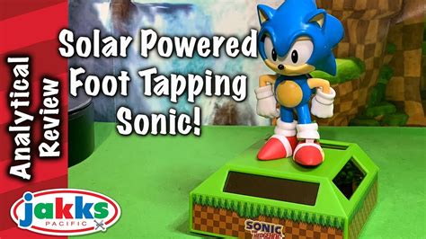 Solar Powered Foot Tapping Sonic the Hedgehog - YouTube