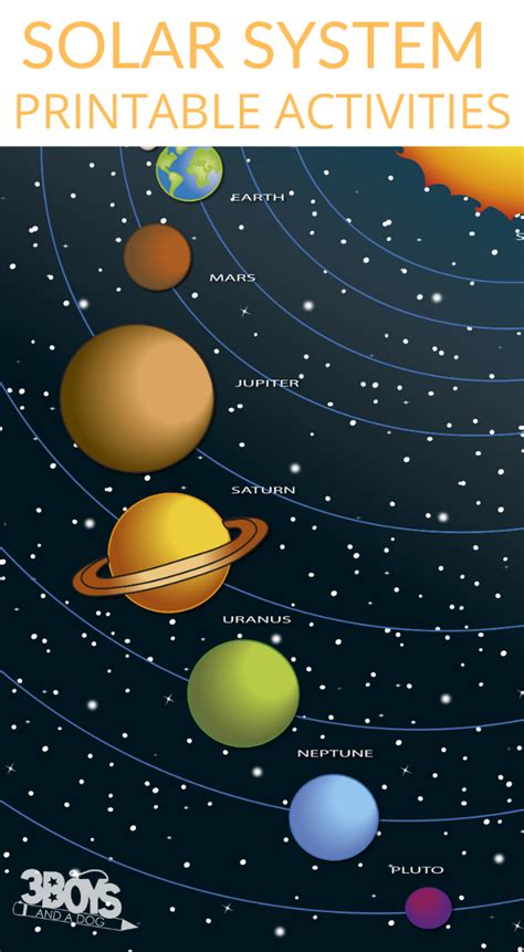 Solar System Free Printables