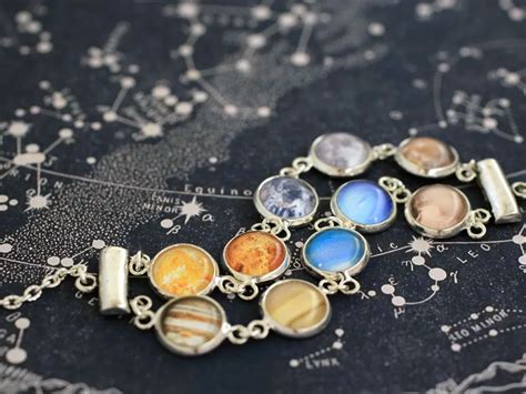 Solar System Jewelry Silver Braclet