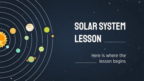 Solar System Lesson Google Slides And Powerpoint Template