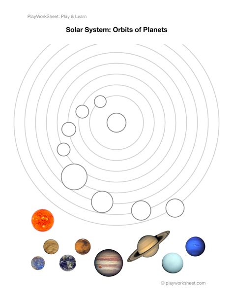 Solar System Printables Pdf Free