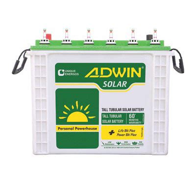 Solar battery manufacturer in India Adwin Battery