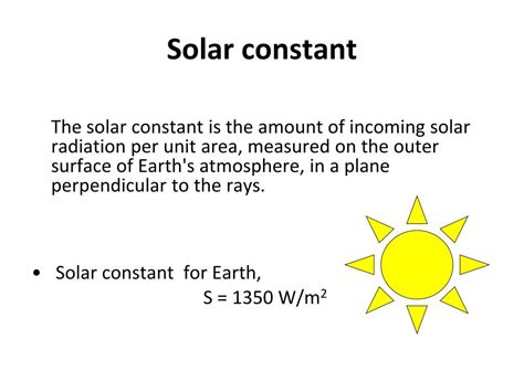 Solar konstant