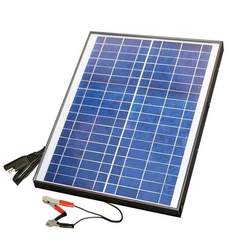 Product description. The 50W Mono PERC solar panel has a sleek desig
