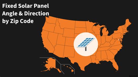 The direction of your solar panels, also known as solar p