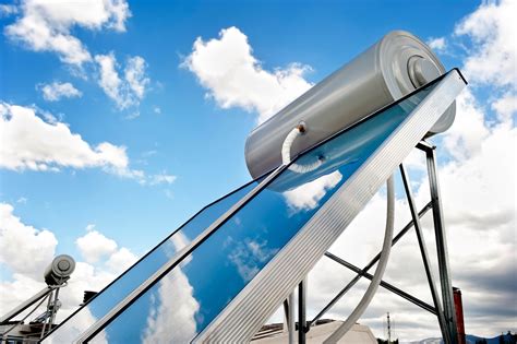 Solar panel water heater. Solar water heaters are a stand-alone system that does not necessitate the installation of expensive solar panels. Panels create electricity for your home, while water heaters focus solely on … 