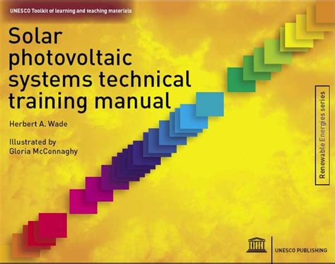 Solar photovoltaic systems technical training manual by herbert wade. - Erboristeria la guida per principianti alle erbe medicinali e.