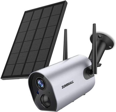 Solar powered cameras. Blink Outdoor is a wire-free battery-powered HD security camera that helps you monitor your home day or night with infrared night vision. Add-on camera requires Blink Sync Module 2 (sold separately). With long-lasting battery life, Blink Outdoor runs for up to two years on two AA lithium batteries (included). 