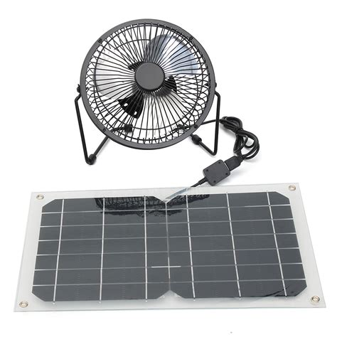 SUN KING 16 Inch 5100 mAh Battery Portable 20 Watt Solar Powered Fan W