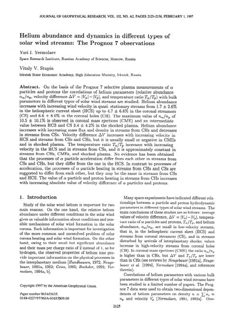 Solar wind helium observations on the Prognoz 7 satellite