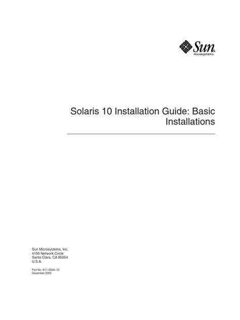 Solaris 10 installation guide basic installations. - Das historische jesus ein führer für die ratlosen.