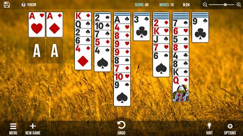 Solataire bliss. 6 days ago · Play 28 Solitaire game variants in 10 exciting game types - Solitaire (Klondike), Spider Solitaire, Freecell, Pyramid, Tripeaks, Scorpion, Eight Off, Yukon, Golf, Forty Thieves and Memory all in one free app. SOLITAIRE. Take a break and enjoy the classic game of Solitaire! Play random or solvable deals, and choose between Classic or Vegas scoring. 