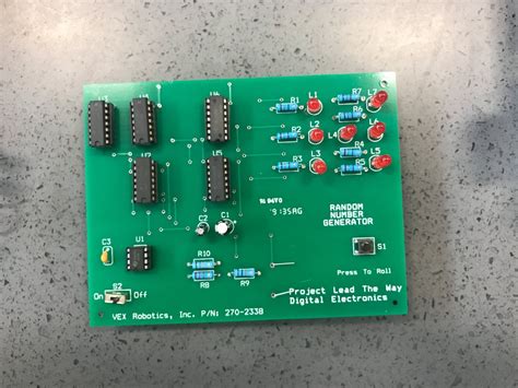 Soldering Random Number Generator PLTW PORTFOLIO