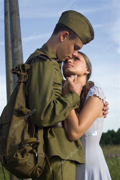 Soldier Saying Goodbye Pictures, Images and Stock Photos