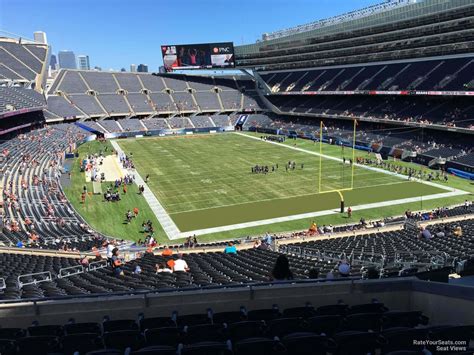 Soldier field section 325. Soldier Field was ranked #21 for atmosphere, #25 for food, and #26 for bathrooms. Bears fans can browse the full Soldier Field Stadium Guide or check out how other NFL stadiums measured up on our NFL Stadium Guide page. Home Team Seats at Soldier Field 